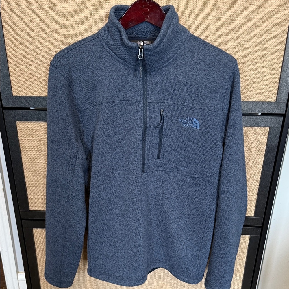 The North Face Men's Charcoal Zip-Up Sweater